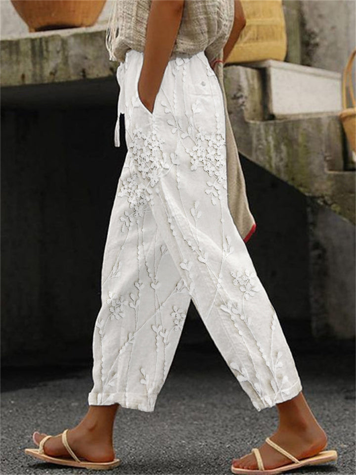 Eleanor™ Vine Printed Trousers