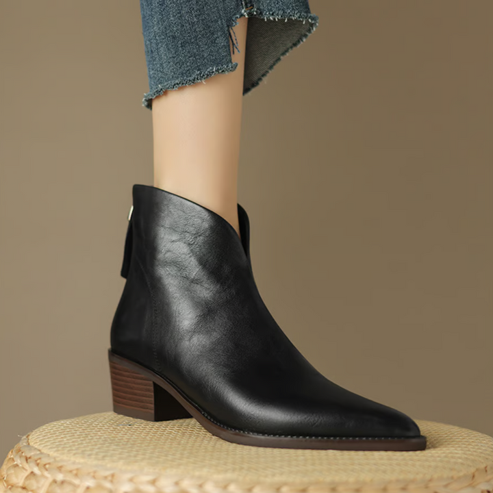 Margaret | Leather Boots