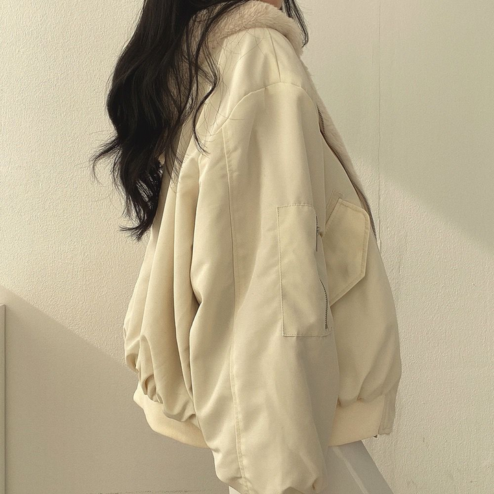 Morgan™ Comfy double-sided warm jacket
