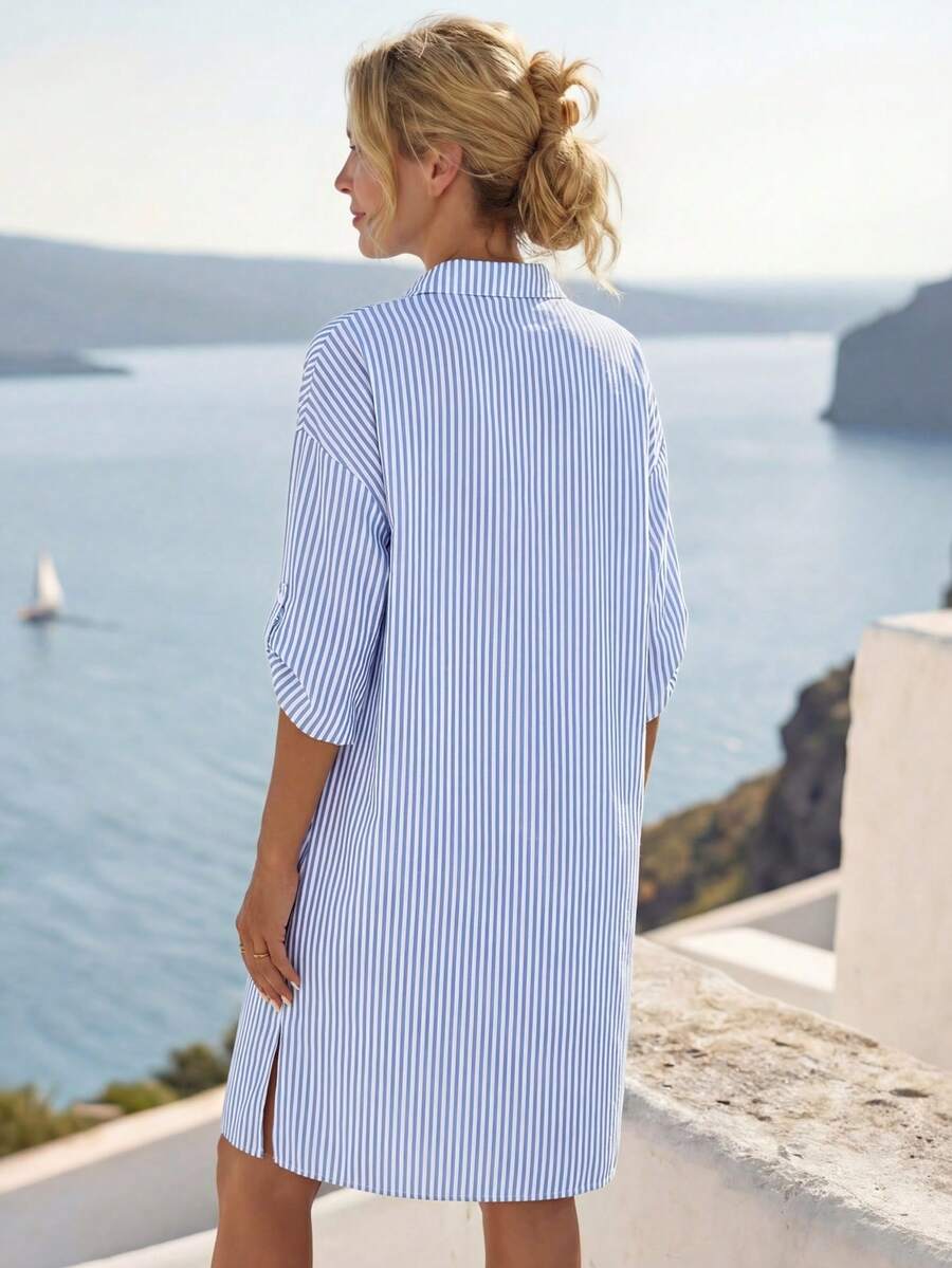 Amelia™ | Effortless Everyday Shirt Dress