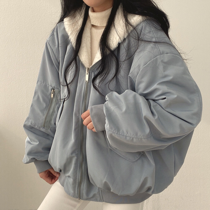 Morgan™ - Comfy Double-sided Warm Jacket