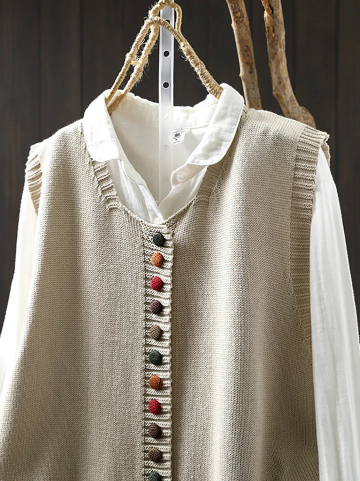 Matilda | Cashmere Knit Vest