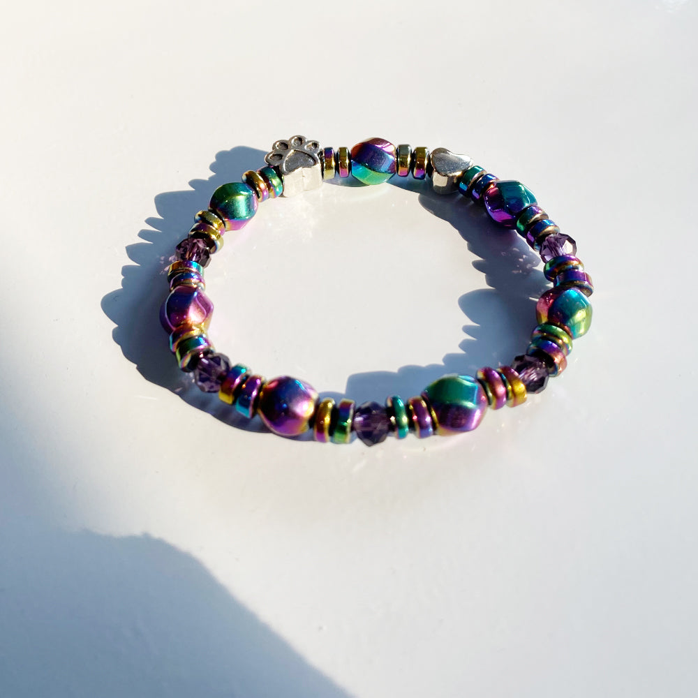Paw Charm Magnetic Bracelet