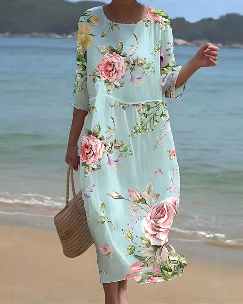 Kalisha™  Chic Floral Dress