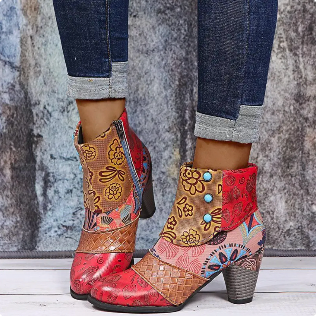 Rosy™ Waterproof Retro Boots