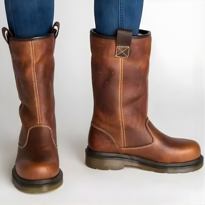 Lilia™ Lined Leather Winter Boots