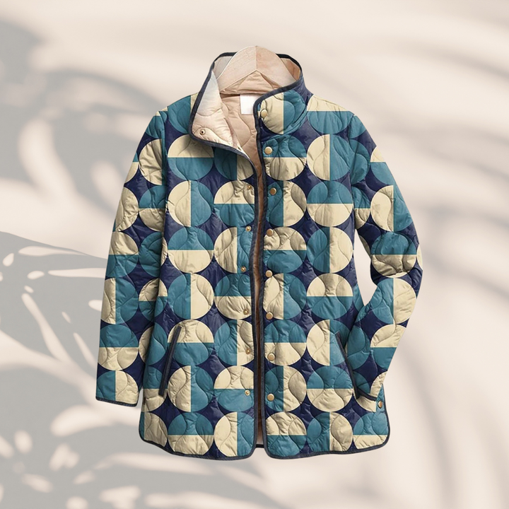 Willow™ | Artistic Quilted Button Jacket