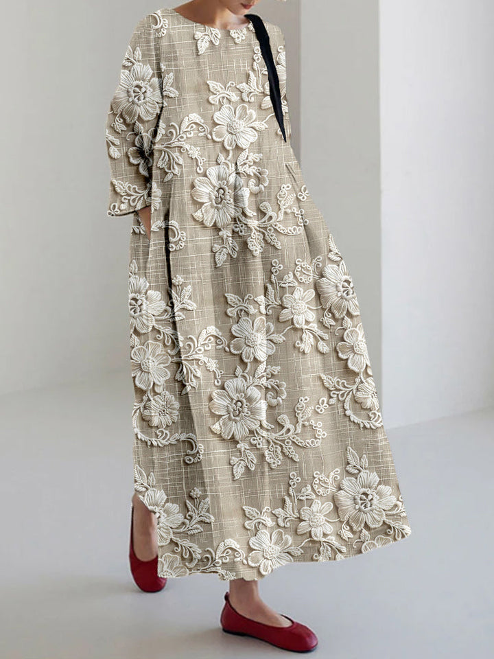 Avery™ Graceful Printed Dress