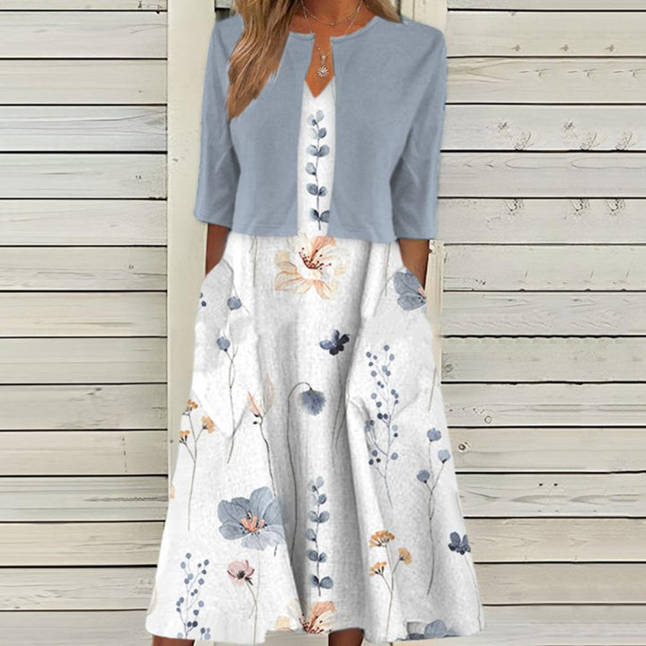 Rose™ Elegant Dress & Jacket