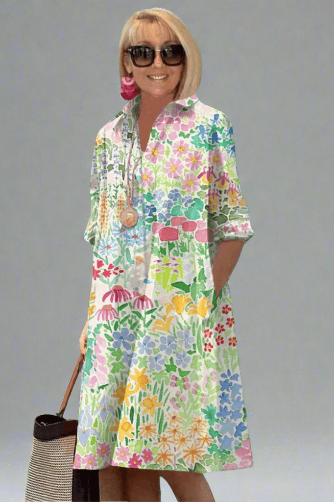 Victoria™ Floral Midi Dress