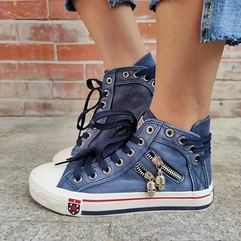 Mazie™ Denim Sneakers