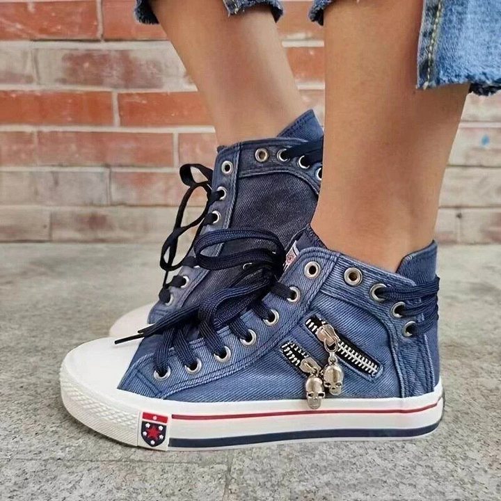 Mazie™ Denim Sneakers