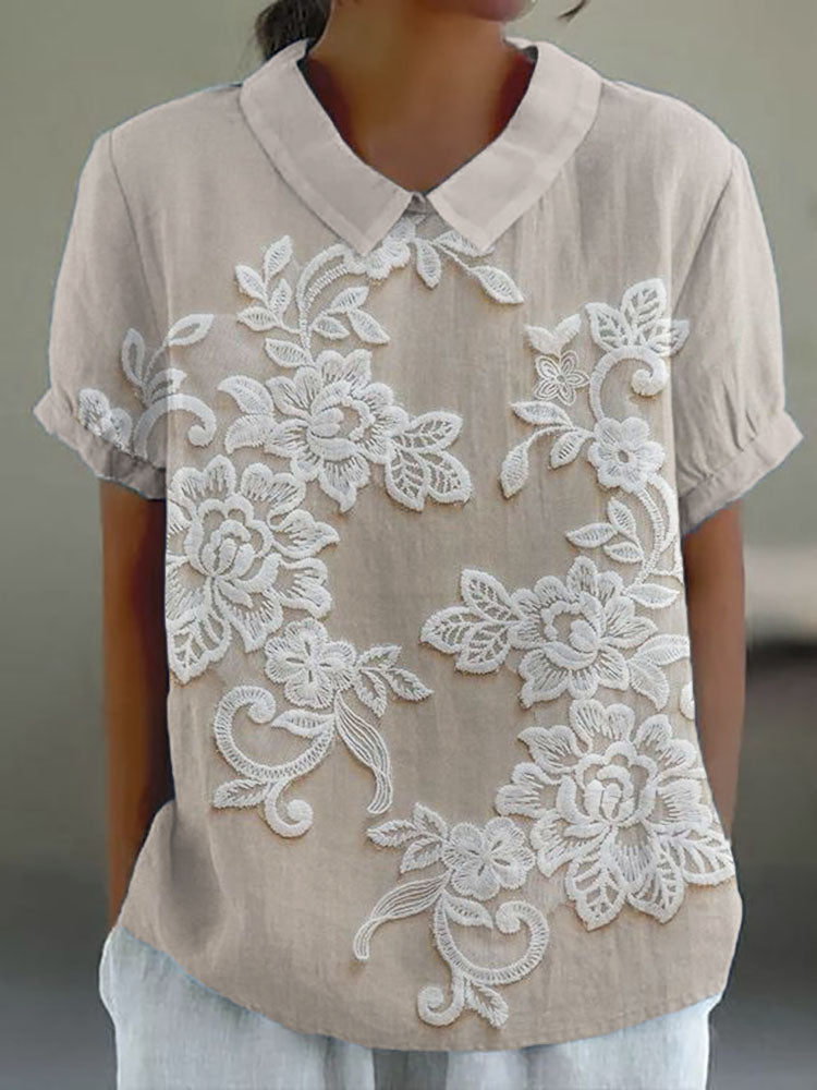 Amelia™ Vintage Printed Shirt