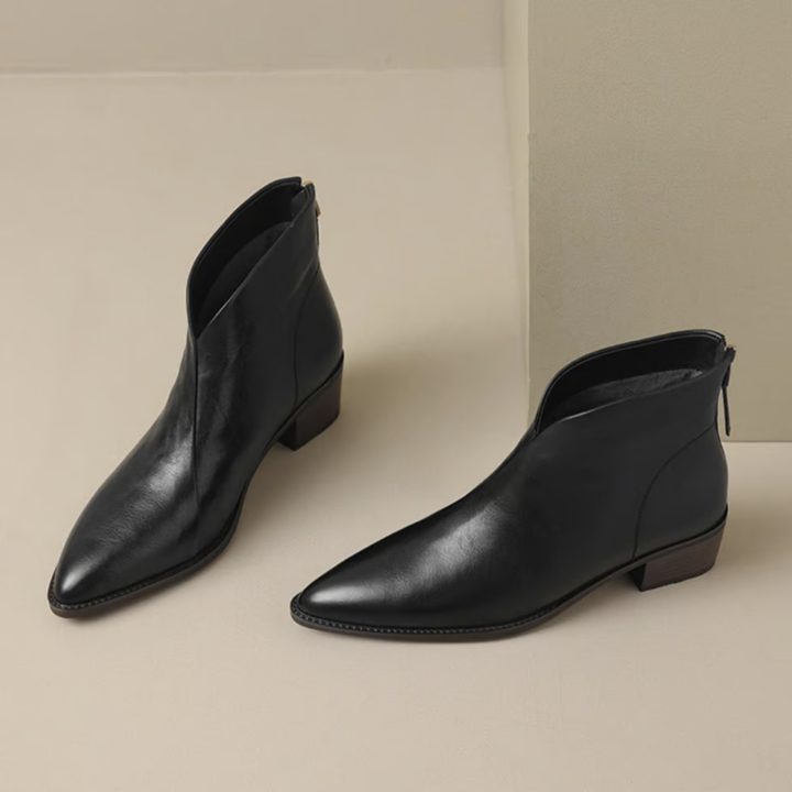 Margaret | Leather Boots