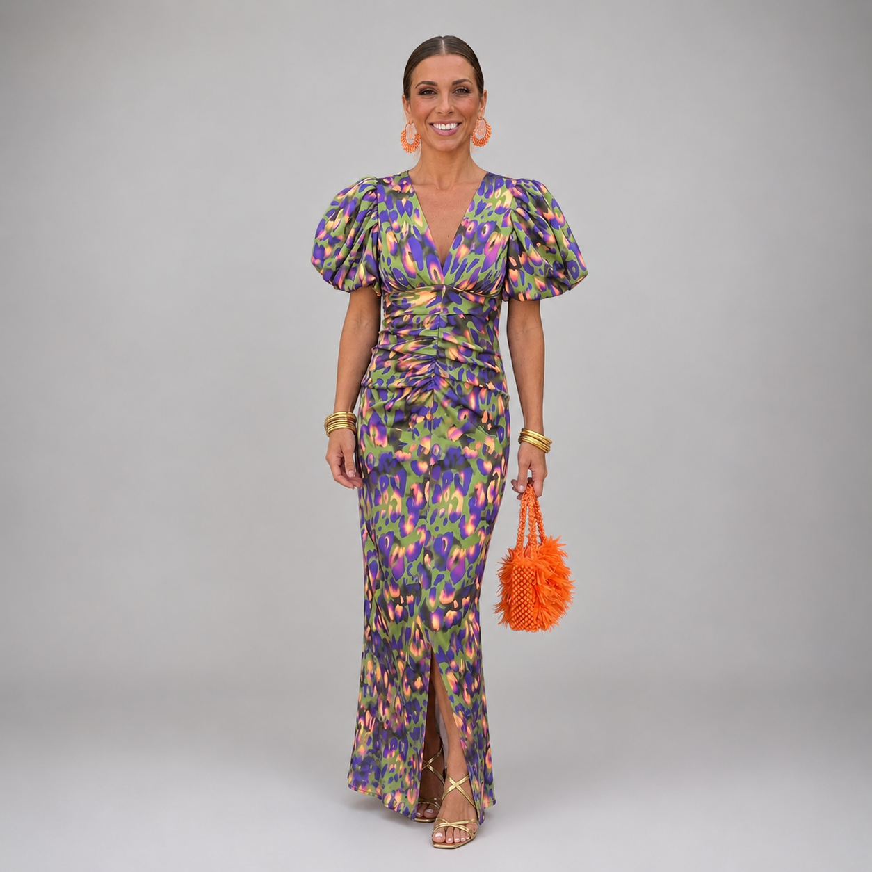 TORA™ - ELEGANT DRESS WITH PLEATED SLEEVES