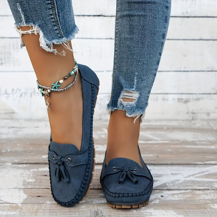 Madilyn™ | Casual Tassel Moccasins