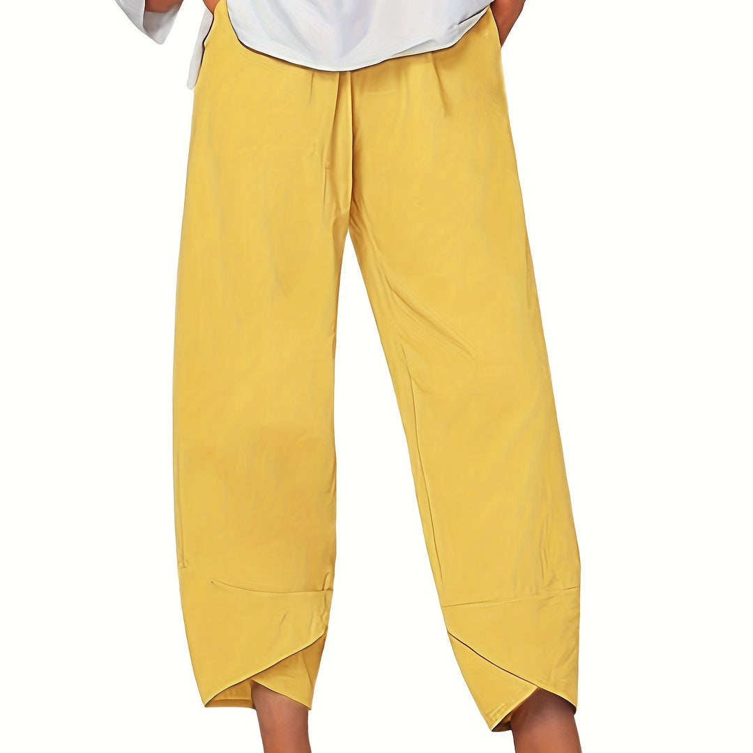Zara™ Elegant Side-Pocket Trousers