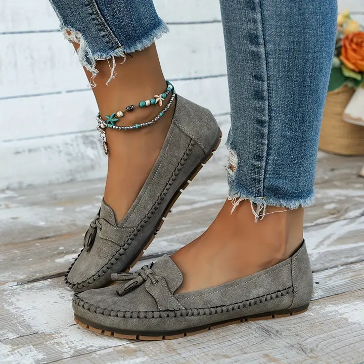 Madilyn™ | Casual Tassel Moccasins
