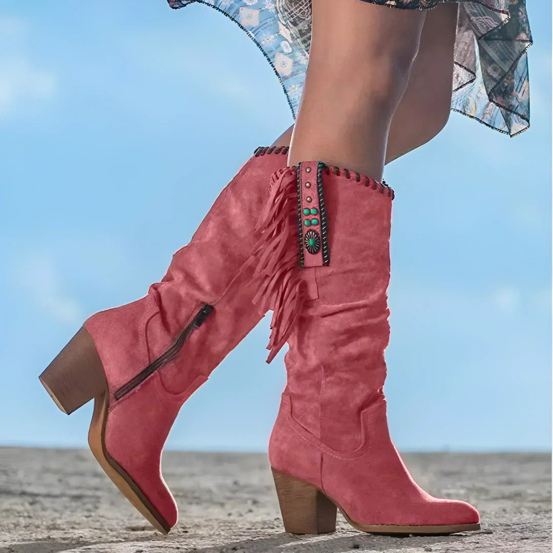 Yasmin™ Orthopedic Leather Boots