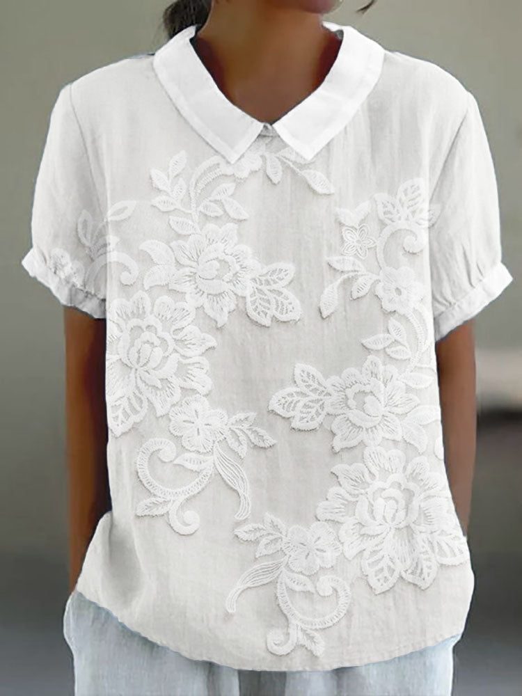 Amelia™ Vintage Printed Shirt
