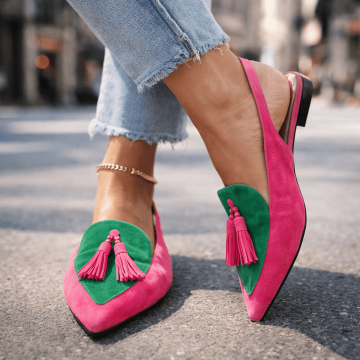 Élodie™ – Elegant Orthopaedic Tassel Sandals