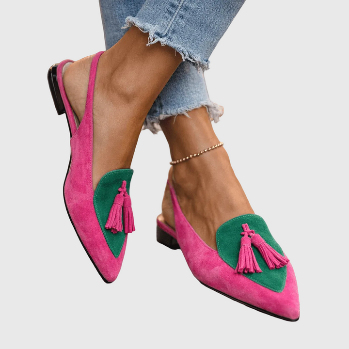 Élodie™ – Elegant Orthopaedic Tassel Sandals