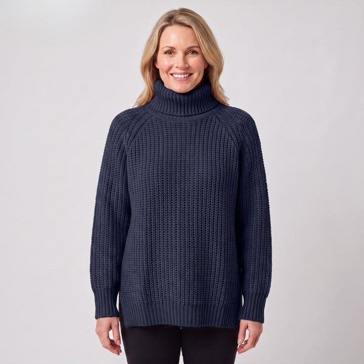 Emma™ Elegant Turtleneck Sweater