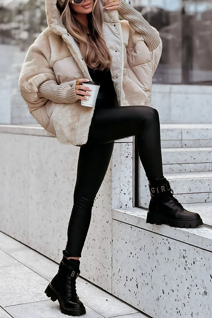 Lynara™ - Cozy Layered Winter Jacket