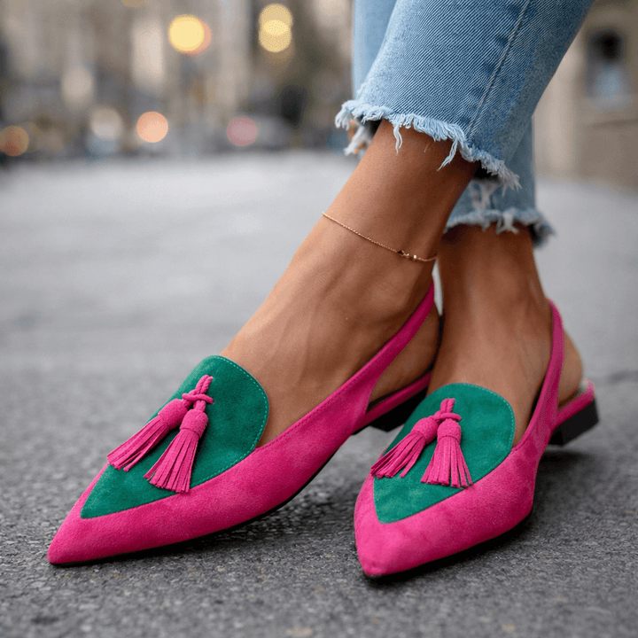 Élodie™ – Elegant Orthopaedic Tassel Sandals
