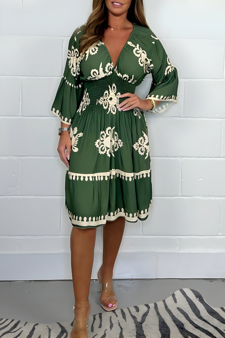 Emmeline™ Flattering Knee-Length Dress