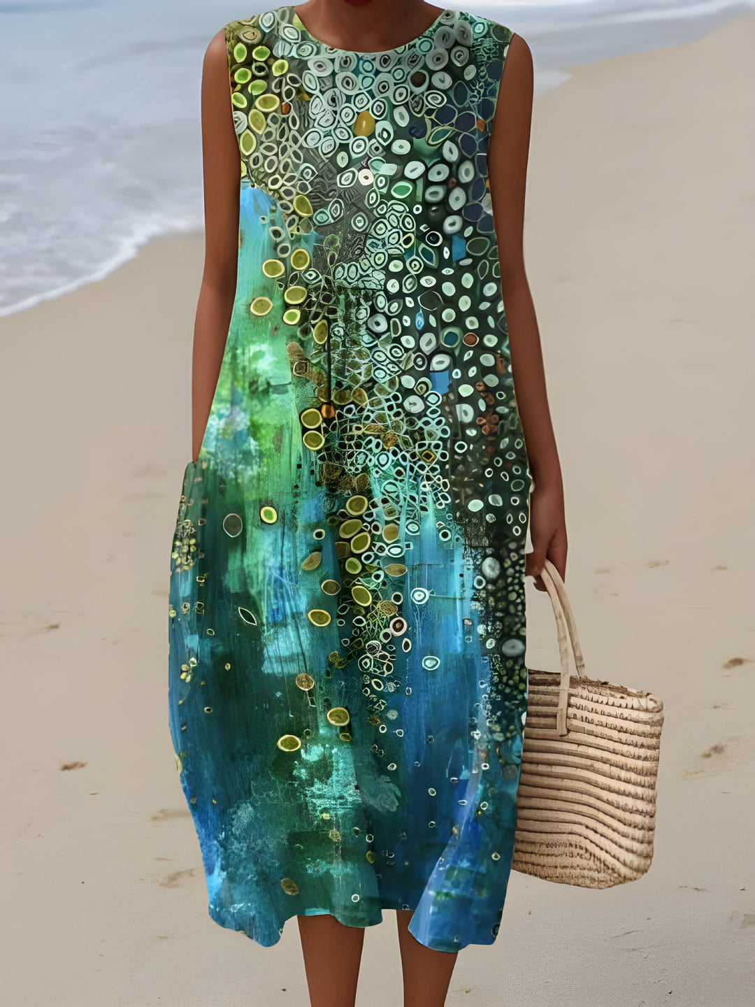 Zara™ Reef Midi Dress