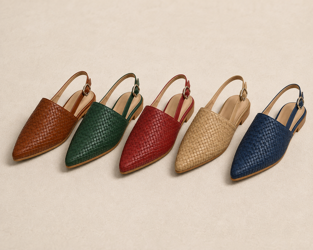 Aurora™ - Elegant Orthopaedic Woven Slingbacks