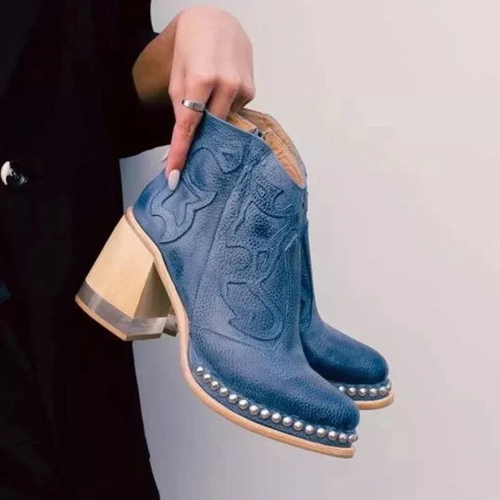 Sue™ | Norwich Embroidered Leather Boots