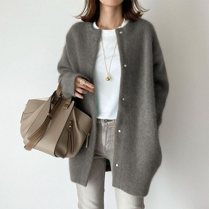 Long Cashmere Cardigan