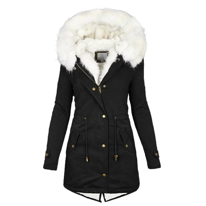 Helen | Warm Fur Hood Parka
