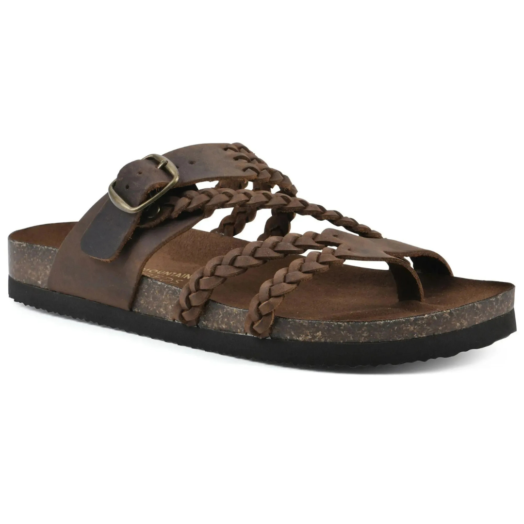 DESIREE™ – Orthopaedic Braided Leather Sandal