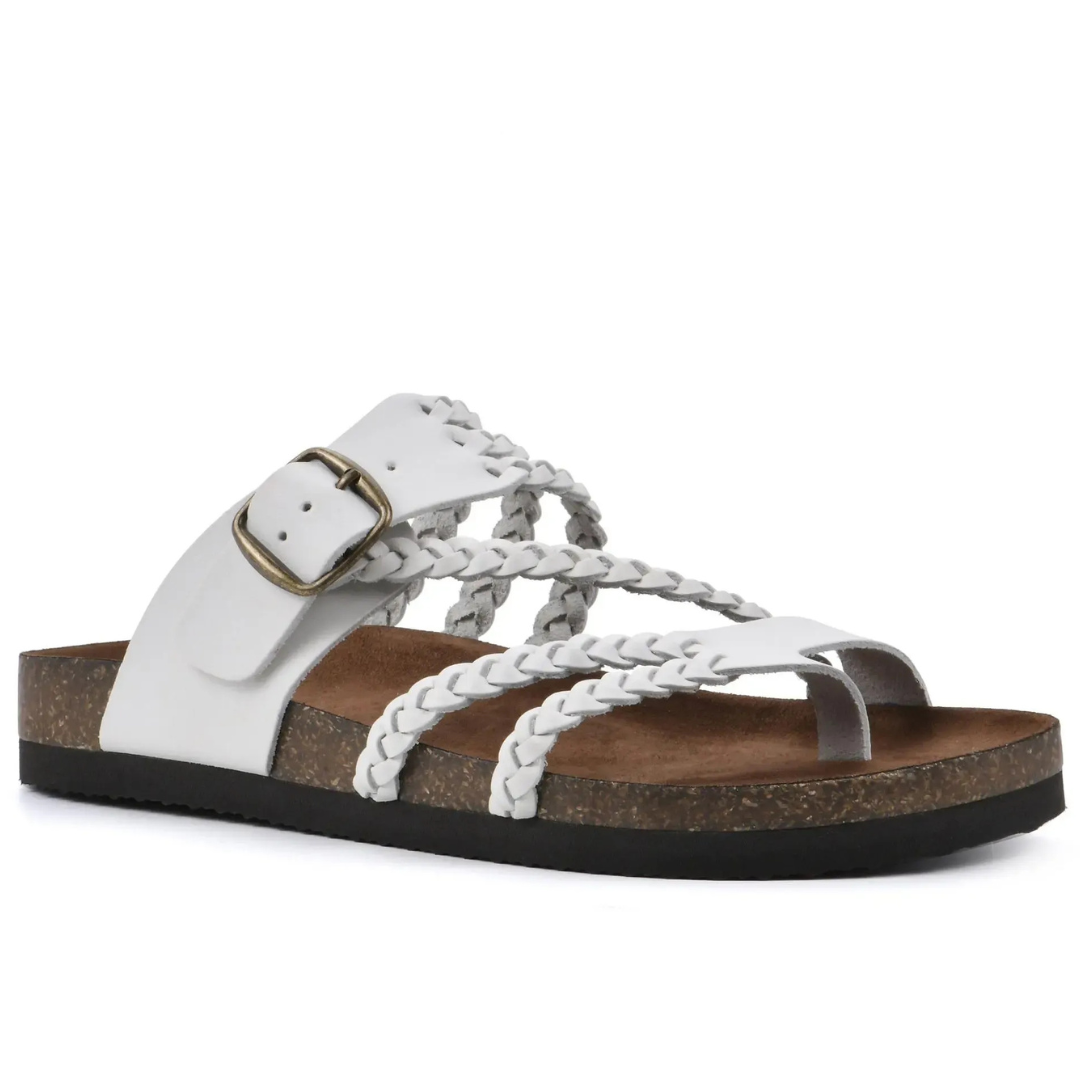 DESIREE™ – Orthopaedic Braided Leather Sandal