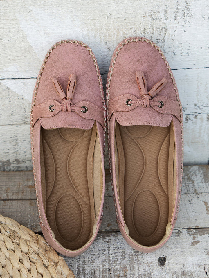 Madilyn™ | Casual Tassel Moccasins