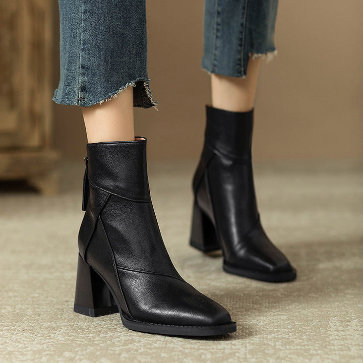 Karen | Orthopedic Leather Boots