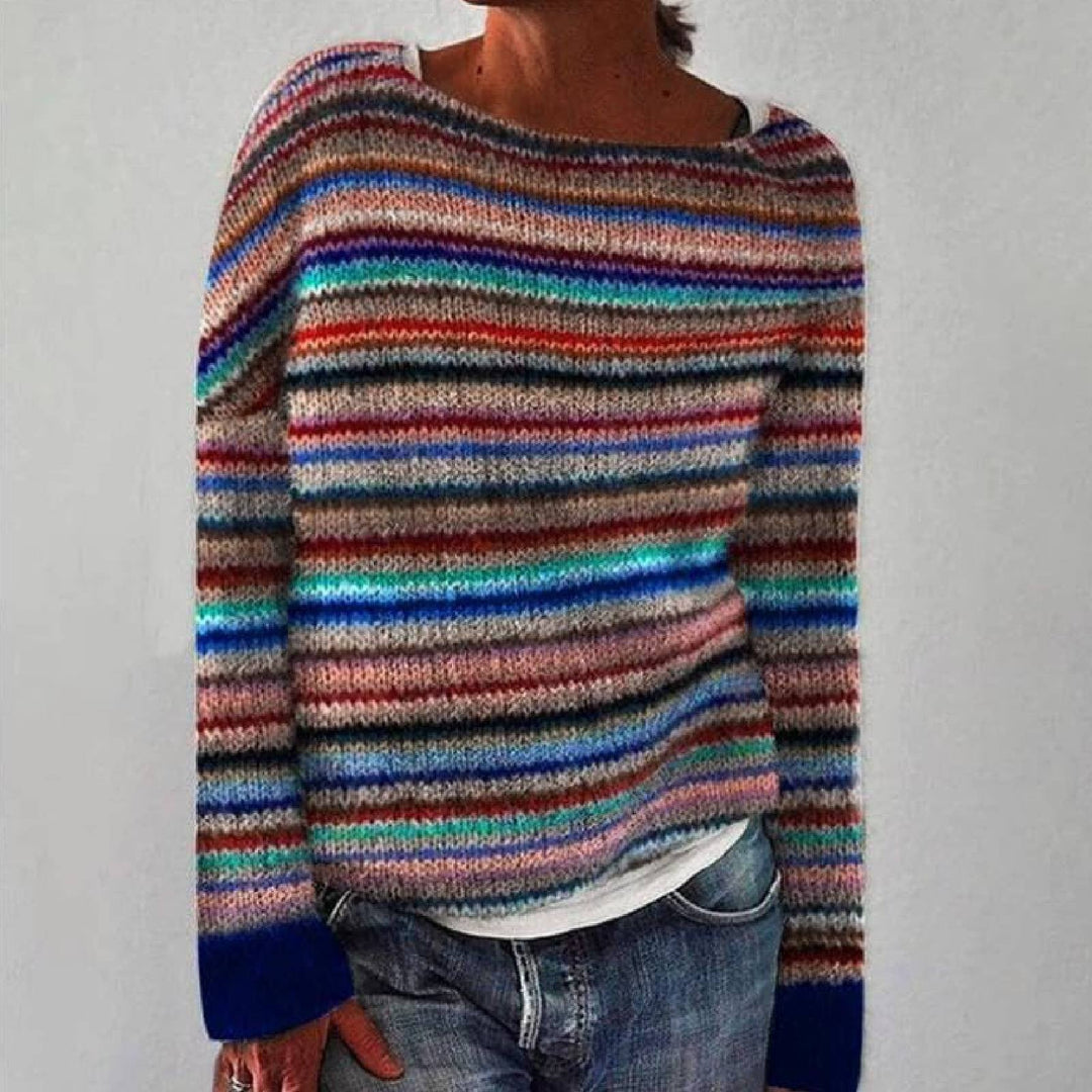 Cynthia | Cozy Retro Sweater