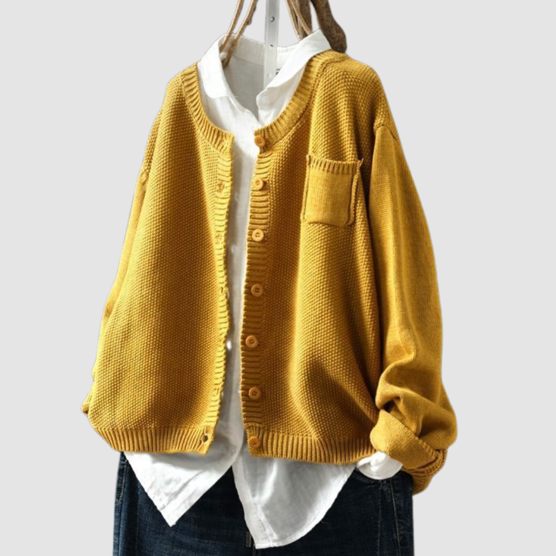 Berlinda™ - Cozy Knit Cardigan
