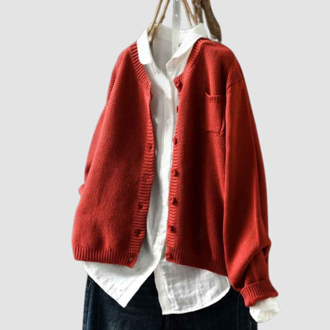 Berlinda™ - Cozy Knit Cardigan