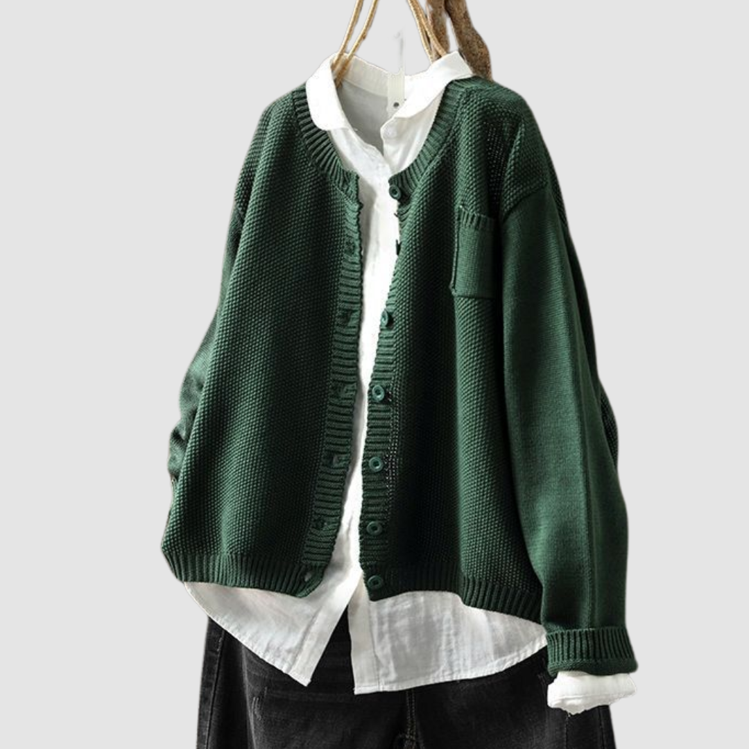 Berlinda™ - Cozy Knit Cardigan
