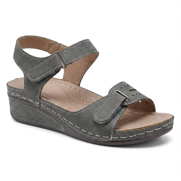 CHARLOTTE™ – Orthopaedic Leather Sandal