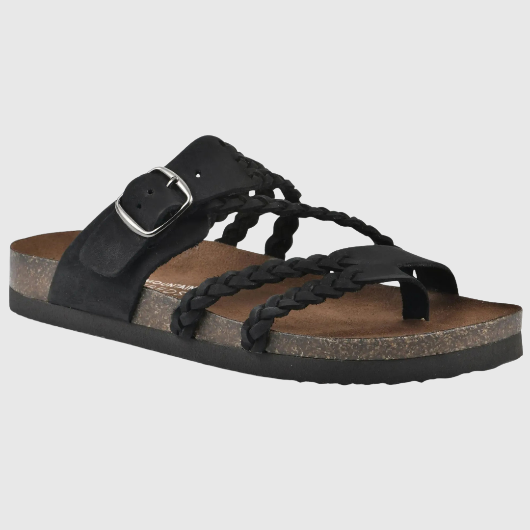 DESIREE™ – Orthopaedic Braided Leather Sandal