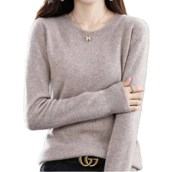Willow | Fine Cashmere Crew-Neck Jumper