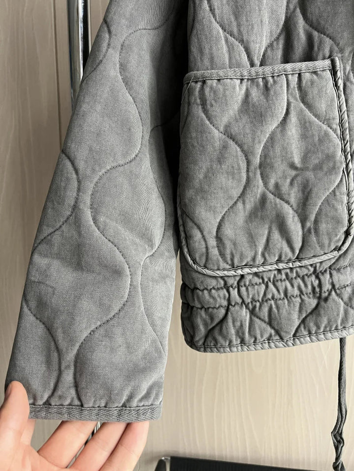 Megan™ - Vintage Quilted Cotton Jacket