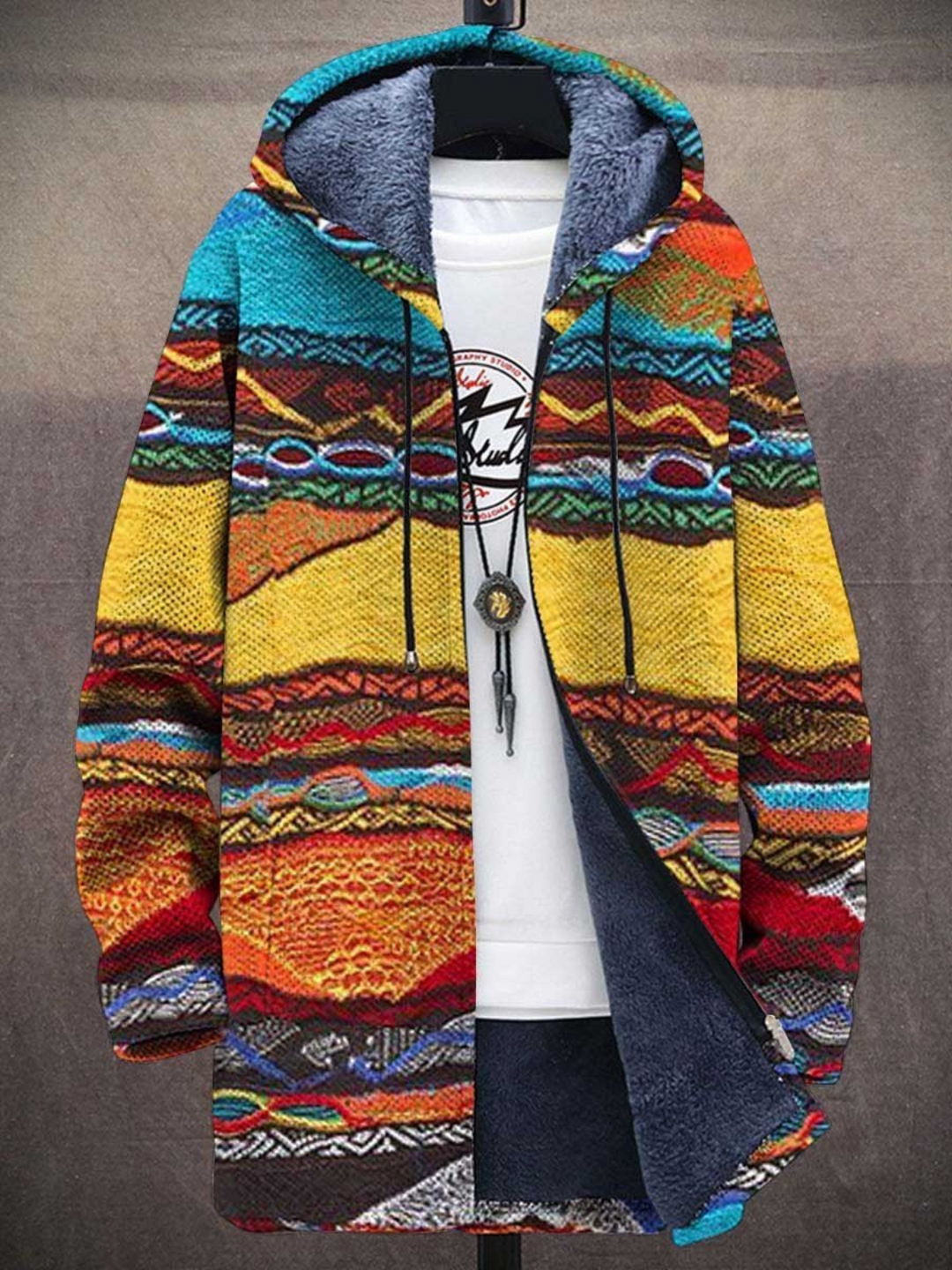 Zariah™ Luxurious Art-Inspired Hoodie