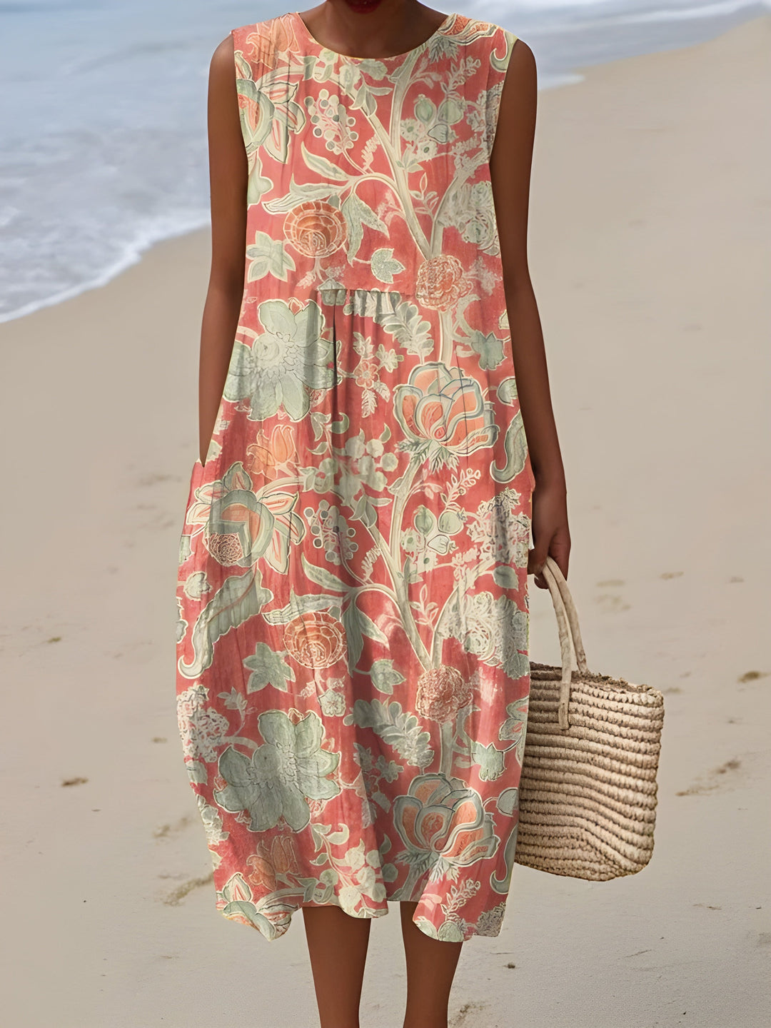 Beth™ Floral Midi Dress