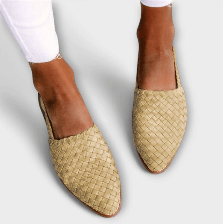 Aurora™ - Elegant Orthopaedic Woven Slingbacks